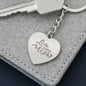 Mom Gift Personalized Engraved Heart Shaped Keychain Love You Mom - Mallard Moon Gift Shop