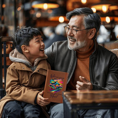 Wherever You Go, Go with all Your Heart Leather Journal - Mallard Moon Gift Shop