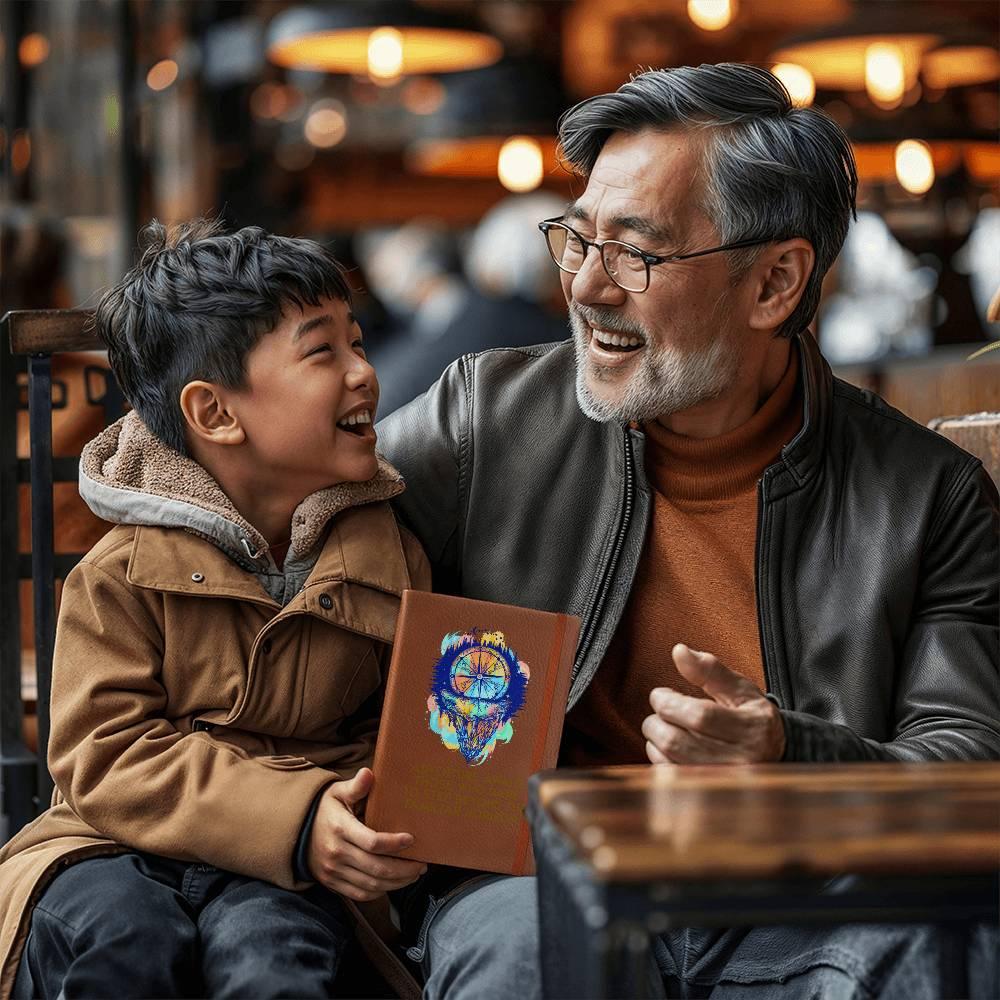 Adventure Awaits Leather Journal - Mallard Moon Gift Shop