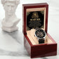 Dad Gift -Put On Your Crown Men's Openwork Watch with Gift Box - Mallard Moon Gift Shop
