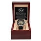 Dad The First Hand I Held Men's Openwork Watch with Gift Box - Mallard Moon Gift Shop