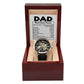 Dad Gift - Nutrition Facts Men's Openwork Watch with Gift Box - Mallard Moon Gift Shop
