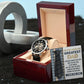 Dad Gift - To the World's Greatest Dad Men's Openwork Watch with Gift Box - Mallard Moon Gift Shop
