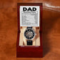 Dad Gift - Nutrition Facts Men's Openwork Watch with Gift Box - Mallard Moon Gift Shop