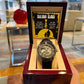 Dear Dad- We Have the Perfect Father Son Relationship Men's Openwork Watch with Gift Box - Mallard Moon Gift Shop