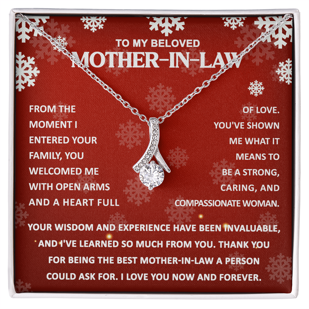 Gift for Mother-in-law - You Wisdom and Experience - Alluring Beauty Pendant Necklace - Mallard Moon Gift Shop