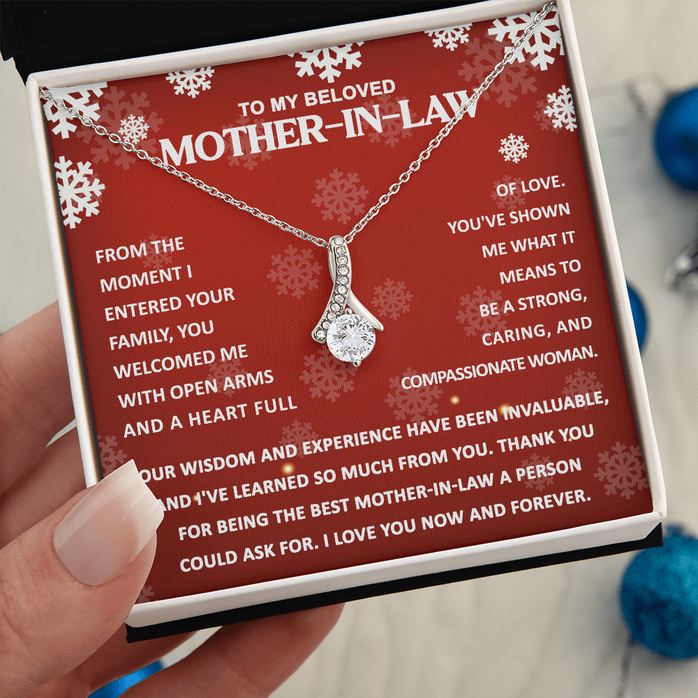 Gift for Mother-in-law - You Wisdom and Experience - Alluring Beauty Pendant Necklace - Mallard Moon Gift Shop