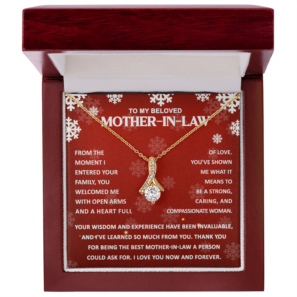 Gift for Mother-in-law - You Wisdom and Experience - Alluring Beauty Pendant Necklace - Mallard Moon Gift Shop