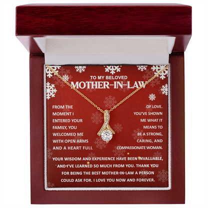 Gift for Mother-in-law - You Wisdom and Experience - Alluring Beauty Pendant Necklace - Mallard Moon Gift Shop
