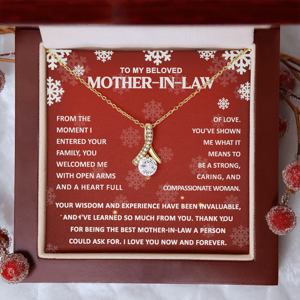 Gift for Mother-in-law - You Wisdom and Experience - Alluring Beauty Pendant Necklace - Mallard Moon Gift Shop