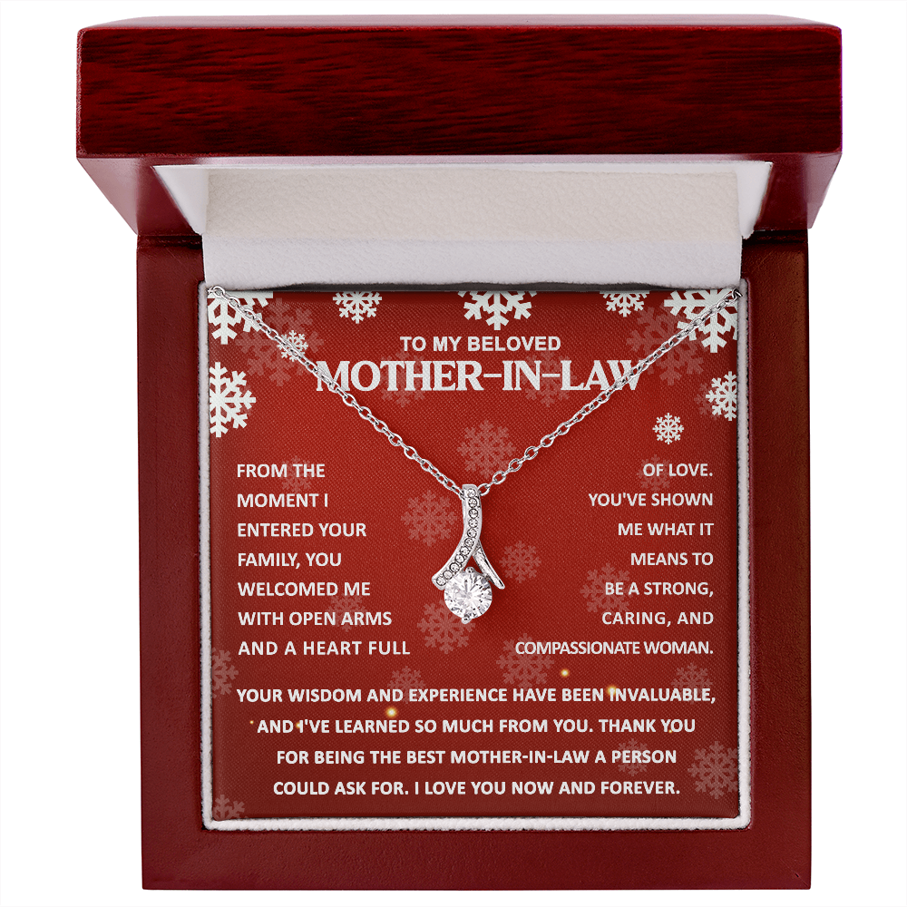 Gift for Mother-in-law - You Wisdom and Experience - Alluring Beauty Pendant Necklace - Mallard Moon Gift Shop