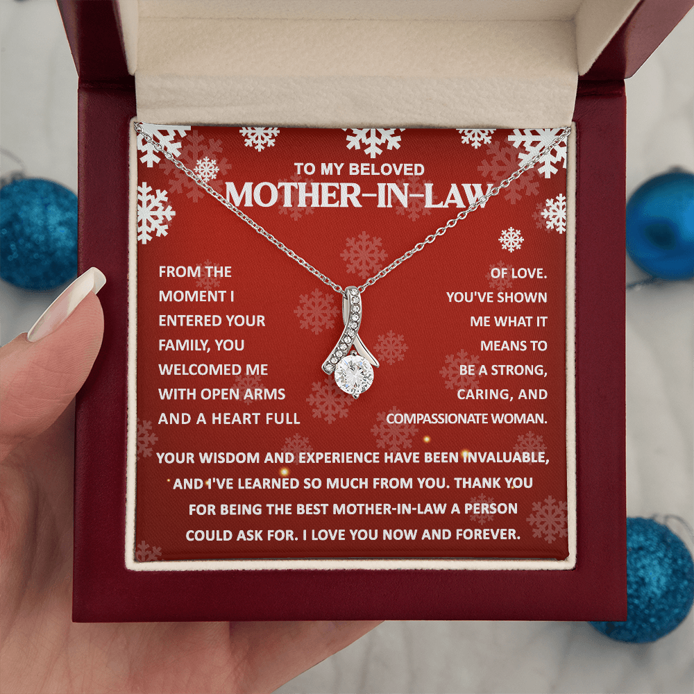 Gift for Mother-in-law - You Wisdom and Experience - Alluring Beauty Pendant Necklace - Mallard Moon Gift Shop