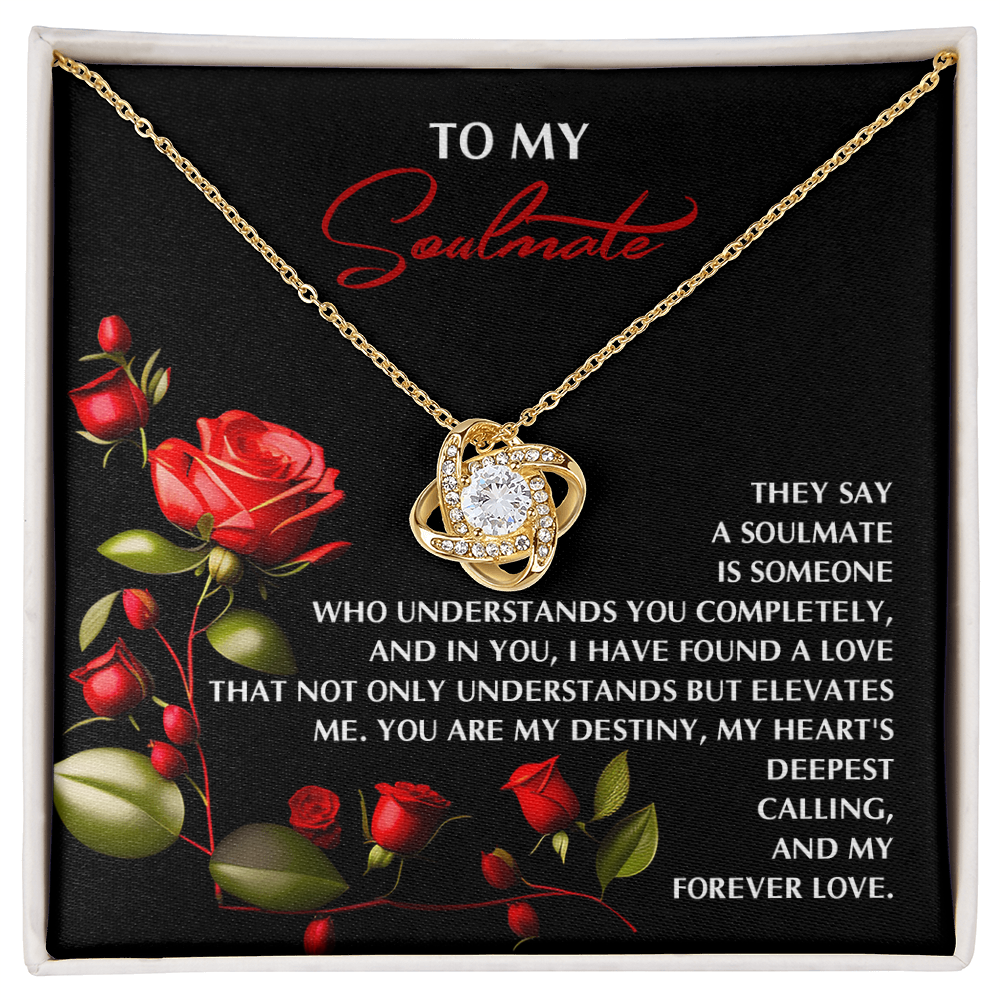 Soulmate Love Knot Necklace – A Timeless Gift for Your Forever Love - Mallard Moon Gift Shop
