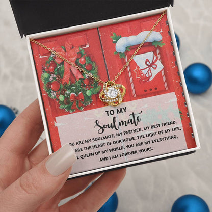 Gift for Soulmate - Our Home - Love Knot Pendant Necklace - Mallard Moon Gift Shop