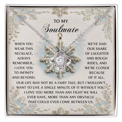 Gift for Soulmate - Infinity And Beyond - Love Knot Pendant Necklace - Mallard Moon Gift Shop