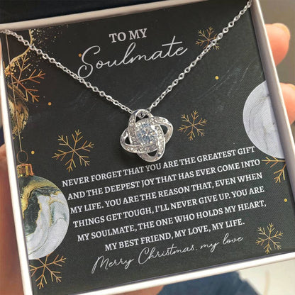 Gift for Soulmate - Greatest Gift - Love Knot Pendant Necklace - Mallard Moon Gift Shop