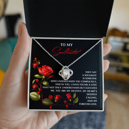 Soulmate Love Knot Necklace – A Timeless Gift for Your Forever Love - Mallard Moon Gift Shop