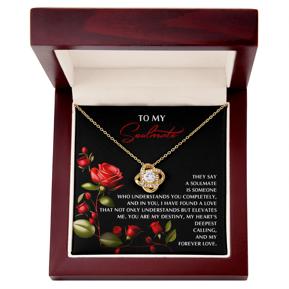 Soulmate Love Knot Necklace – A Timeless Gift for Your Forever Love - Mallard Moon Gift Shop