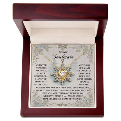 Gift for Soulmate - Infinity And Beyond - Love Knot Pendant Necklace - Mallard Moon Gift Shop