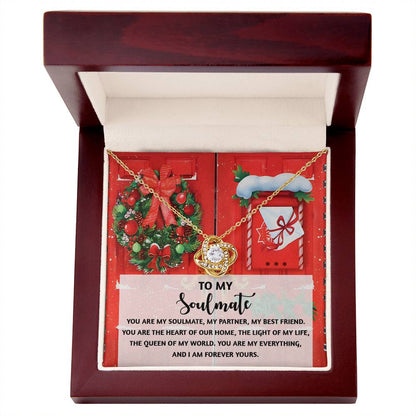 Gift for Soulmate - Our Home - Love Knot Pendant Necklace - Mallard Moon Gift Shop