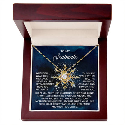 Gift for Soulmate - Phenomenal Spirit - Love Knot Pendant Necklace - Mallard Moon Gift Shop