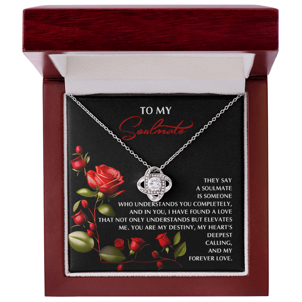 Soulmate Love Knot Necklace – A Timeless Gift for Your Forever Love - Mallard Moon Gift Shop
