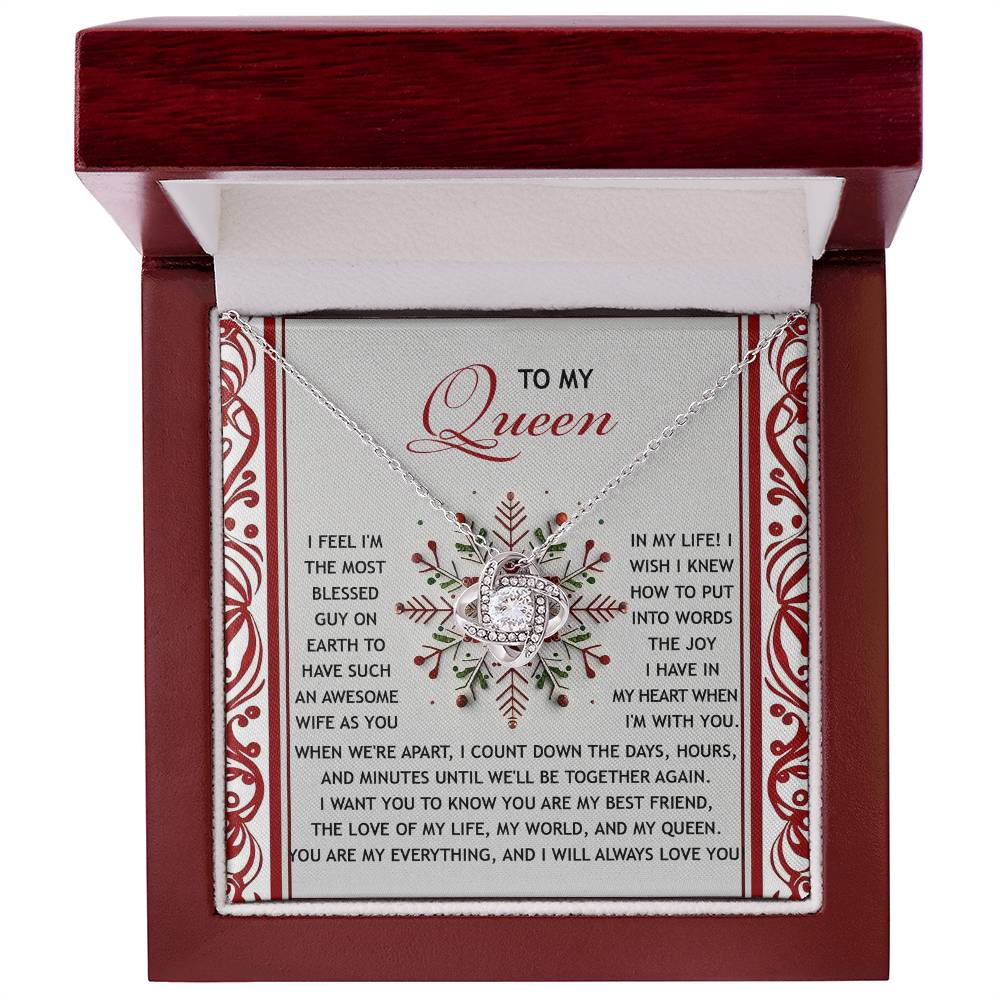 Gift for Soulmate - Together Again - Love Knot Pendant Necklace - Mallard Moon Gift Shop