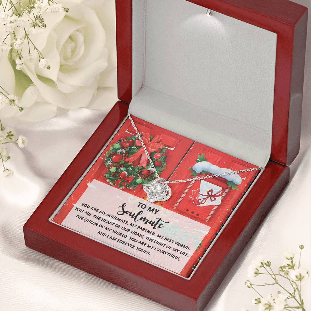 Gift for Soulmate - Our Home - Love Knot Pendant Necklace - Mallard Moon Gift Shop