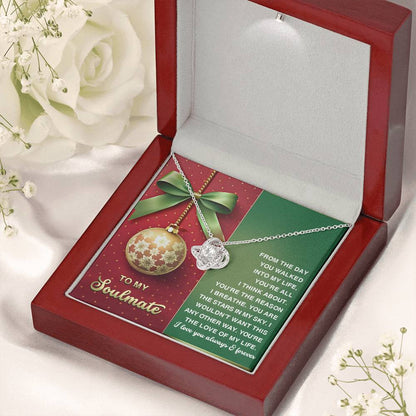 Gift for Soulmate - In My Sky - Love Knot Pendant Necklace - Mallard Moon Gift Shop