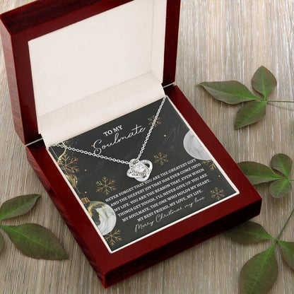 Gift for Soulmate - Greatest Gift - Love Knot Pendant Necklace - Mallard Moon Gift Shop