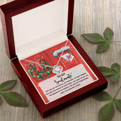 Gift for Soulmate - Our Home - Love Knot Pendant Necklace - Mallard Moon Gift Shop