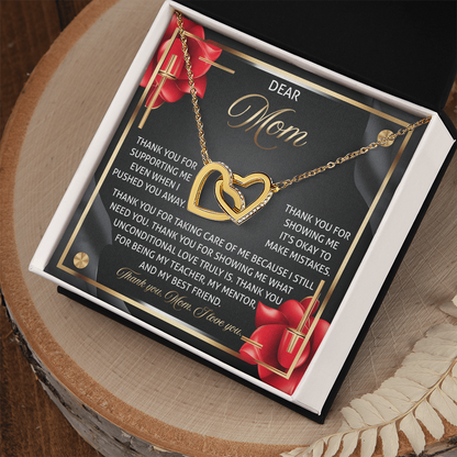 Mom - You Are My Teacher, My Mentor, and My Best Friend – Sentimental Jewelry Gift for Mom - Mallard Moon Gift Shop