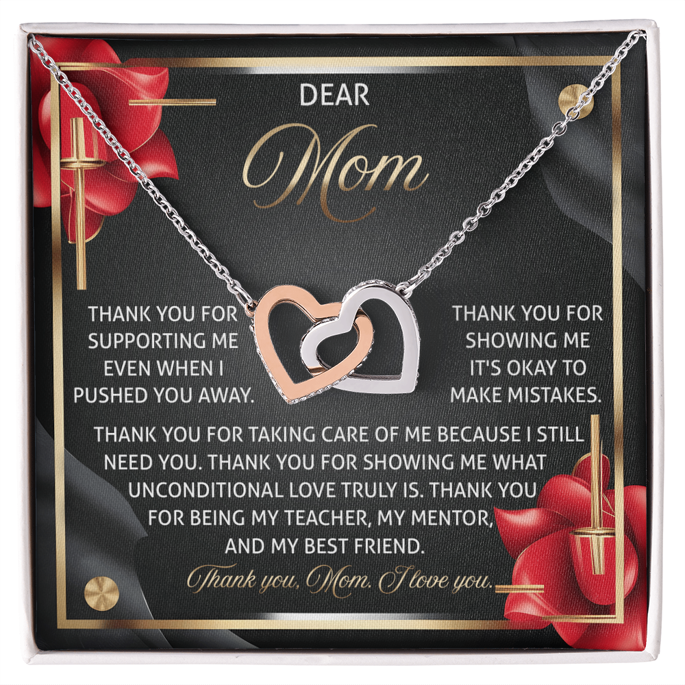 Mom - You Are My Teacher, My Mentor, and My Best Friend – Sentimental Jewelry Gift for Mom - Mallard Moon Gift Shop