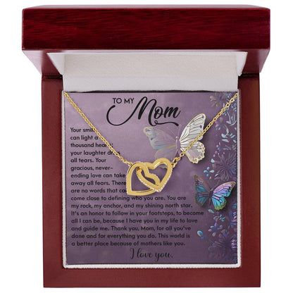 To My Mom – You Are My Rock, My Anchor, and My Shining North Star – Necklace Gift of Love and Gratitude - Mallard Moon Gift Shop