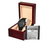 To My Incredible Stepdad You Are A Bright Spot in My Life Black Chronograph Watch - Mallard Moon Gift Shop