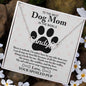 Personalized Pawprint Name Necklace for Dog Mom - Mallard Moon Gift Shop