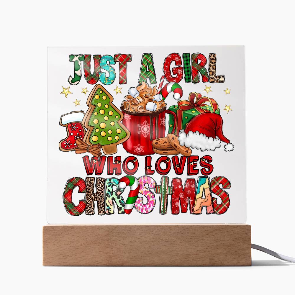 Just A Girl That Likes Christmas - Mallard Moon Gift Shop