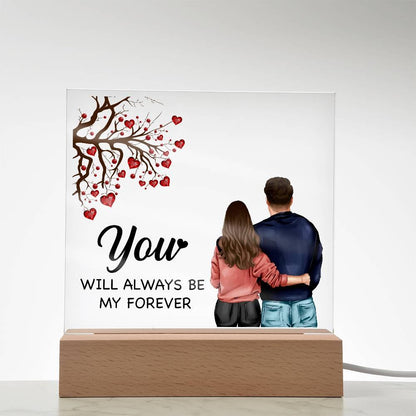 To My Soulmate You Will Always be My Forever Acrylic Plaque - Mallard Moon Gift Shop