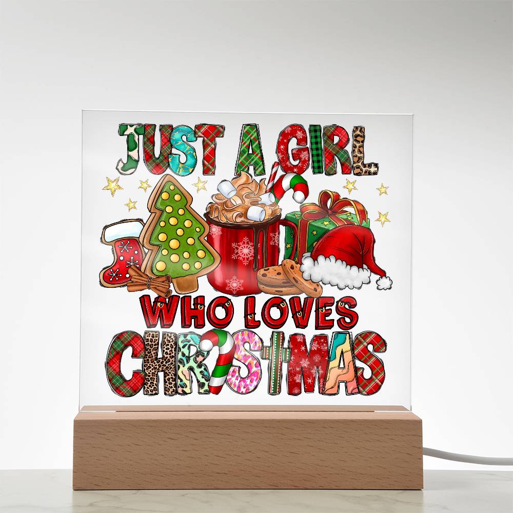 Just A Girl That Likes Christmas - Mallard Moon Gift Shop