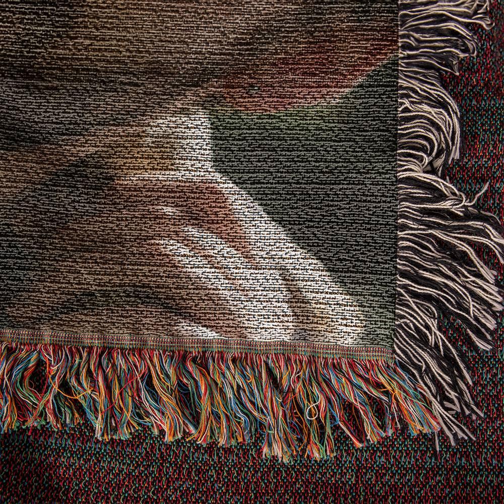 Gift for Dad, Mom, Grandparents - Personalized Photo Upload Heirloom Blanket - Mallard Moon Gift Shop