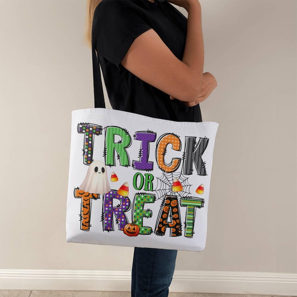Halloween Trick or Treat Tote Bag for Kids - Mallard Moon Gift Shop