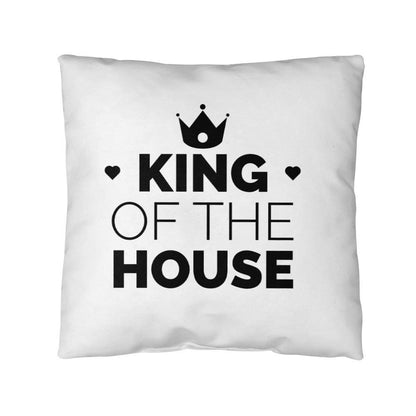 Dad King of the House Indoor Outdoor Pillow - Mallard Moon Gift Shop