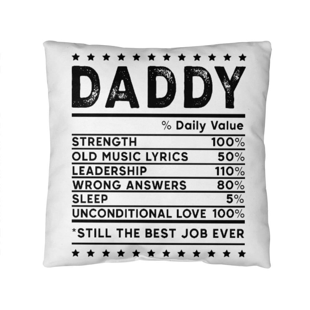 Daddy Recipe Comfy Indoor-Outdoor Pillow - Mallard Moon Gift Shop
