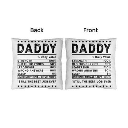 Daddy Recipe Comfy Indoor-Outdoor Pillow - Mallard Moon Gift Shop
