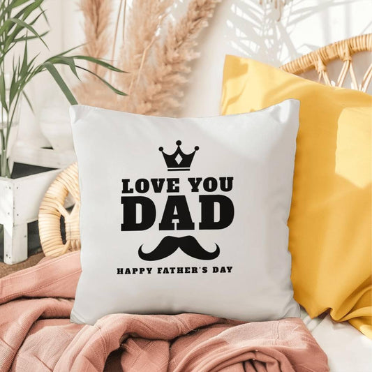 Father's Day Gift - I Love You Dad - Indoor Outdoor Pillow - Mallard Moon Gift Shop