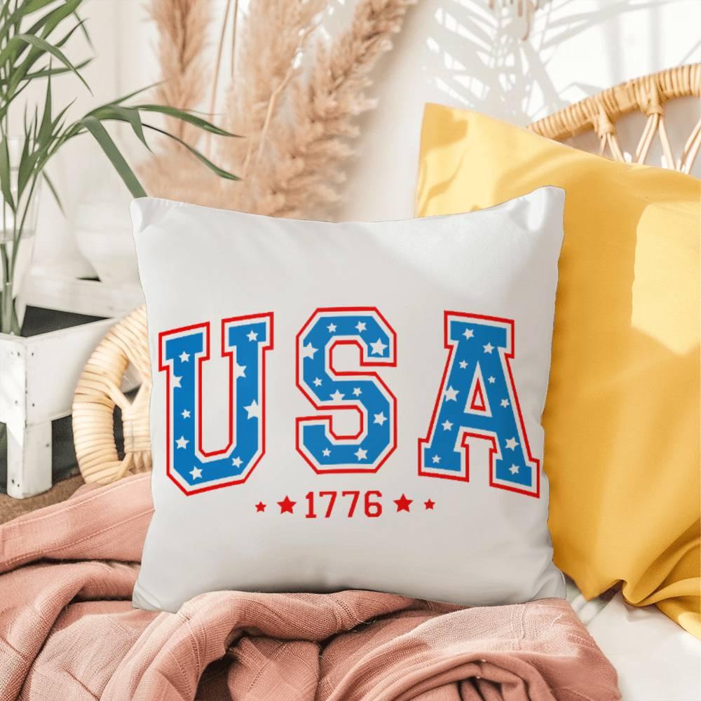 USA-1776 Comfy Indoor-Outdoor Pillow - Mallard Moon Gift Shop