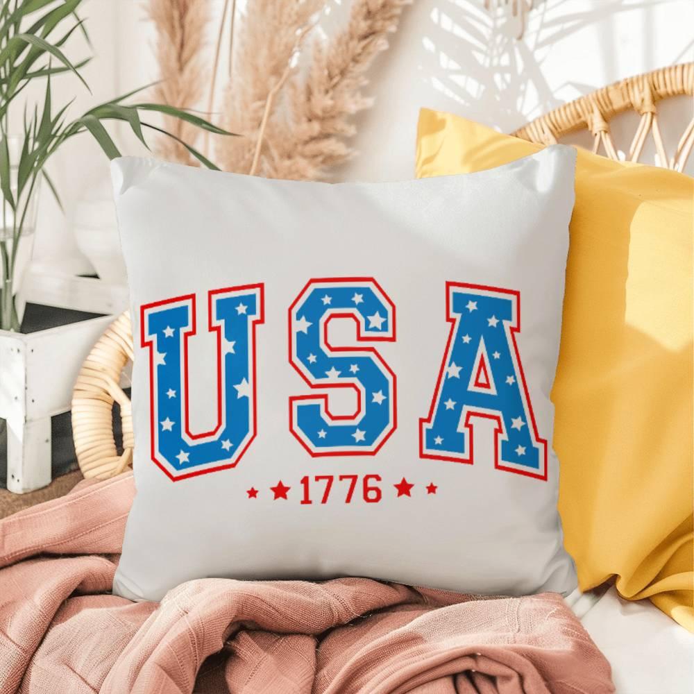 USA-1776 Comfy Indoor-Outdoor Pillow - Mallard Moon Gift Shop
