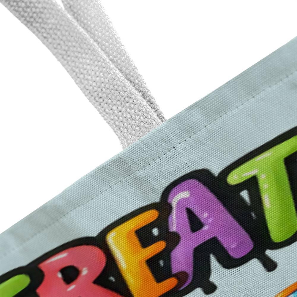 Trick or Treat Candy Monster Halloween Tote Bag - Mallard Moon Gift Shop