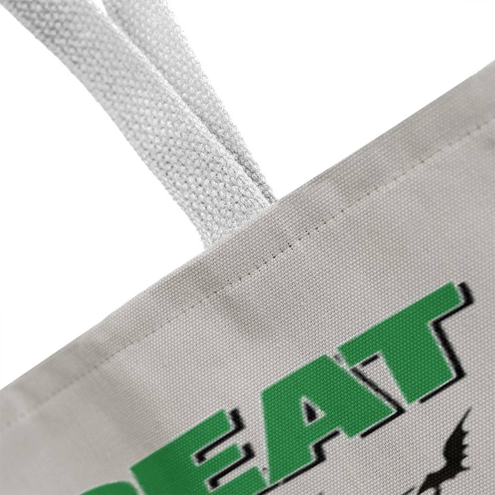 Halloween Dinosaur T-Rex Monster Trick or Treat Tote Bag - Mallard Moon Gift Shop