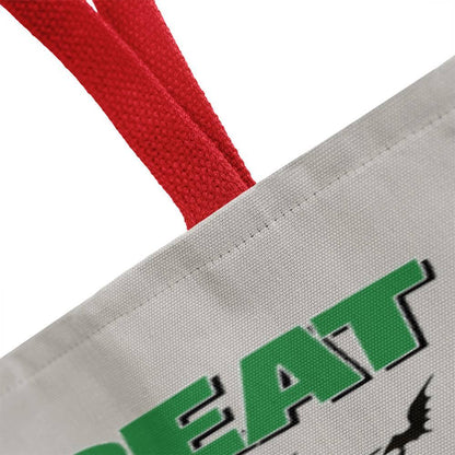 Halloween Dinosaur T-Rex Monster Trick or Treat Tote Bag - Mallard Moon Gift Shop